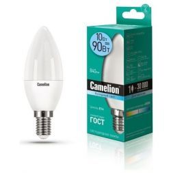 Светодиодная лампа Camelion LED10-C35/845/E14