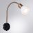 Бра Arte Lamp Falena A3116AP-1BK