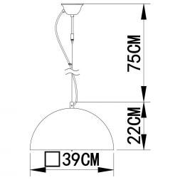 Светильник Arte Lamp A4175SP-1BK
