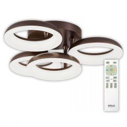 Потолочная светодиодная люстра Citilux Паркер Кофе CL225145R