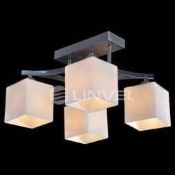 Люстра Linvel LV 8414/4 Гайва E14 60 W сатин