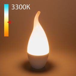 Светодиодная лампа Свеча на ветру 6W 3300K E14 Elektrostandard BLE1434