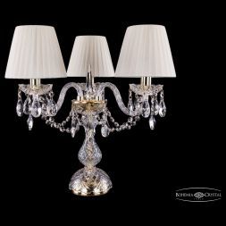 Настольная лампа Bohemia Ivele Crystal 1406L/3/141-39/G/SH3-160