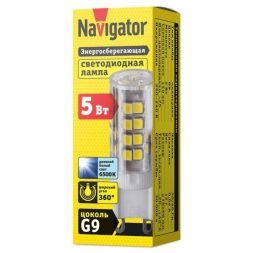 Лампа Navigator 14 011 NLL-P-G9-5-230-6.5K
