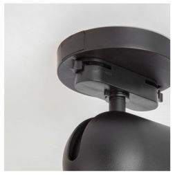 Однофазный шинопровод-адаптер Elektrostandard TRAF-1-BK