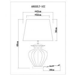 Настольная лампа Arte Lamp A8532LT-1CC