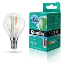 Светодиодная лампа Camelion LED7-G45-FL/845/E14