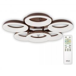 Потолочная светодиодная люстра Citilux Паркер Кофе CL225165R