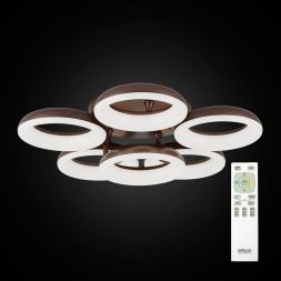 Потолочная светодиодная люстра Citilux Паркер Кофе CL225165R
