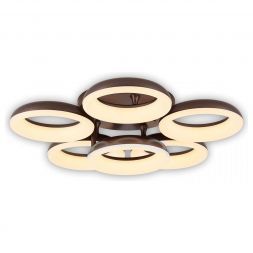 Потолочная светодиодная люстра Citilux Паркер Кофе CL225165R