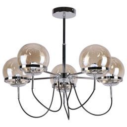 Потолочный светильник 40125/5CR AMB ЭкономСвет (EKONOMSVET 40125/5CR AMB)