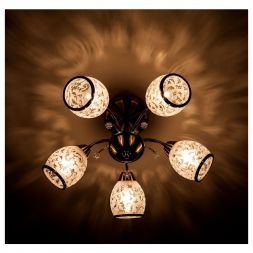 Люстра Eurosvet 30026/5 античная бронза