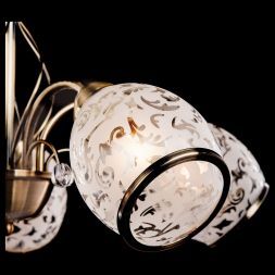 Люстра Eurosvet 30026/5 античная бронза