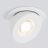 Встраиваемый точечный светодиодный светильник Pruno белый 8W 4200К 25080/LED Elektrostandard