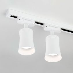 Трековый светильник для однофазного шинопровода Elektrostandard Vetro GU10 Белый (MRL 1001) однофазный