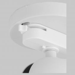 Однофазный шинопровод-адаптер Elektrostandard TRAF-1-WH