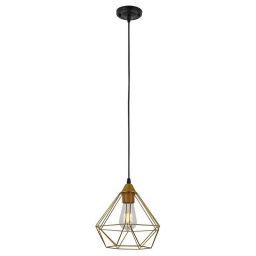 Светильник потолочный Linvel LV 9399/1 Хадар Черный/золото Е27 60W D250 H800мм (LINVEL LV 9399/1 Черный/золото) Светильник потолочный Linvel LV 9399/1 Хадар Черный/золото Е27 60W D250 H800мм (LINVEL LV 9399/1 Черный/золото)