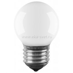 Лампа Navigator P45 E27 60W шар NI-C-60-230-E27-FR матовая