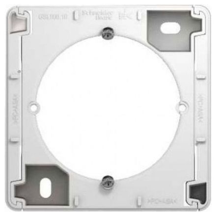 Коробка наружного монтажа Schneider Electric Glossa Бел GSL000100