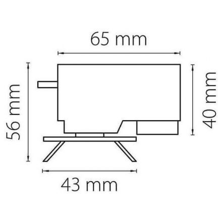 Адаптер для шинопровода Lightstar Asta 592026
