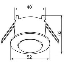 Датчик движения и освещенности Feron SEN50 22066