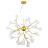 Подвесная люстра Arte Lamp A7274SP-36GO