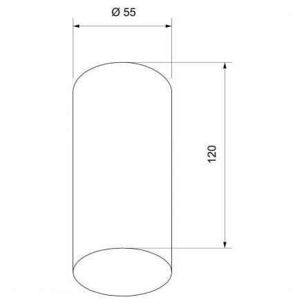 Светильник Elektrostandard DLR030 12W 4200K черный матовый/золото