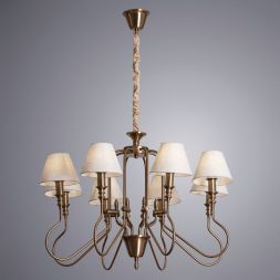 Подвесная люстра Arte Lamp A6086LM-8PB