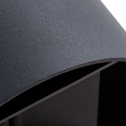 Уличный настенный светодиодный светильник Arte Lamp A1415AL-1BK