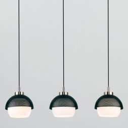 Подвесной светильник Eurosvet 50106/3 античная бронза/черный