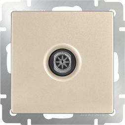 ТВ-розетка оконечная Werkel W1183011 шампань (WL11-TV)