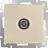 ТВ-розетка оконечная Werkel W1183011 шампань (WL11-TV)