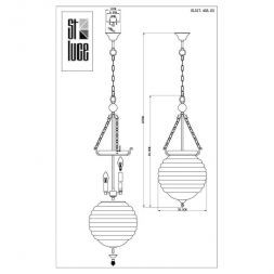 Люстра подвесная ST Luce SL317.403.03 SOTTO