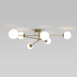 Потолочный светильник 30181/6 латунь Eurosvet (EUROSVET 30181/6 латунь)