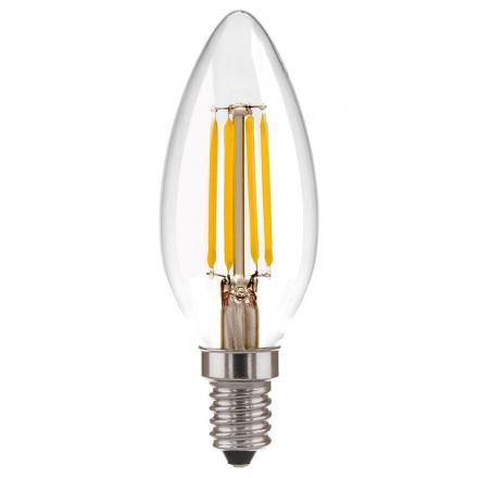 Филаментная светодиодная лампа Elektrostandard Свеча BLE1426 9W 4200K E14 (CW35 прозрачный)