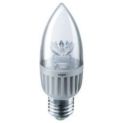 Лампа Navigator 71 849 NLL-C37-7-230-2.7K-E27-CL