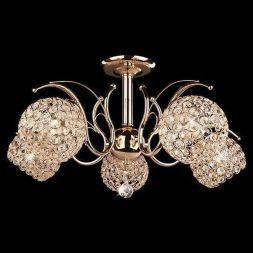 Люстра хрустальная Eurosvet 7777/5 золото