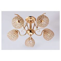 Люстра хрустальная Eurosvet 7777/5 золото
