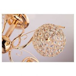 Люстра хрустальная Eurosvet 7777/5 золото