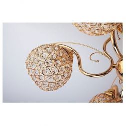 Люстра хрустальная Eurosvet 7777/5 золото