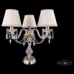 Настольная лампа Bohemia Ivele Crystal 1406L/3/141-39/G/SH33a-160