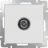Розетка TV Werkel W1183001 белый (WL01-TV)