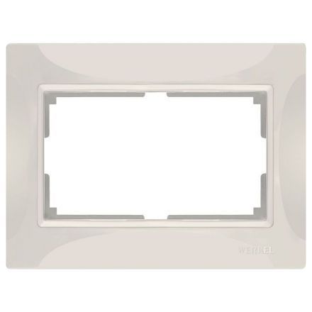 Рамка для двойной розетки Werkel W0082003 слоновая кость, basic (WL03-Frame-01-DBL-ivory)