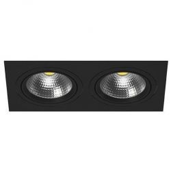 Встраиваемый точечный светильник i8270707 черный Intero 111 Lightstar