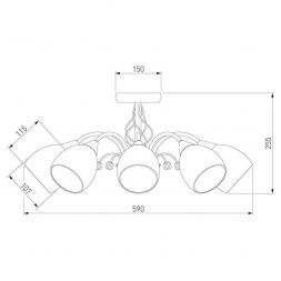 Люстра Eurosvet 30026/8 хром