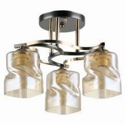 Люстра Linvel LV 9360/3 Акира Чёрный/золото Е27 40W