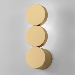 Светильник настенный светодиодный Brioni LED золотой 3000K Elektrostandard 40130/LED