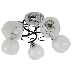 Люстра 12263/5CR+BK WT+CL ЭкономСвет