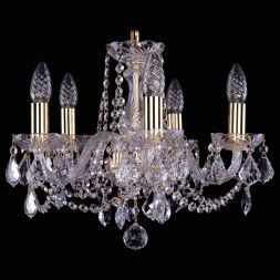 Люстра Bohemia Ivele Crystal 1402/5/141/G/Leafs