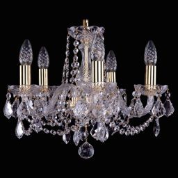 Люстра Bohemia Ivele Crystal 1402/5/141/G/Leafs (BOHEMIA 1402/5/141/G/Leafs)